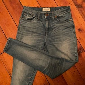 Madewell High Riser Skinny Jean